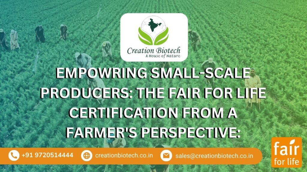 Small scale farmers