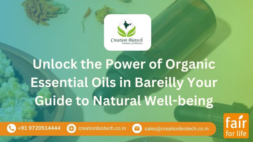 organic essential oils in bareilly