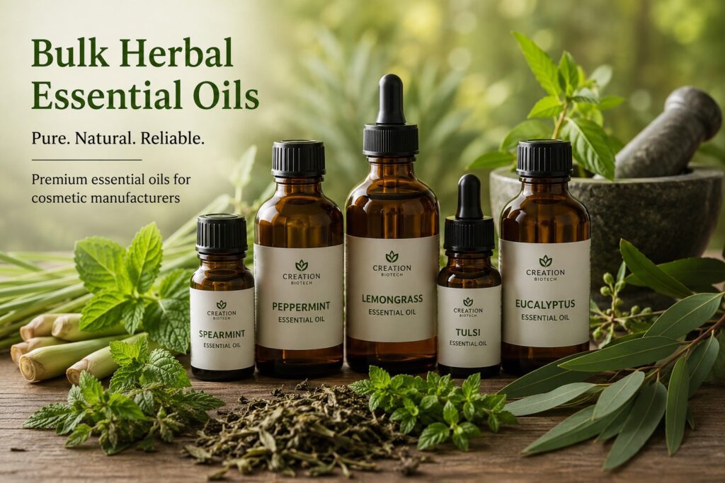 Bulk Essential Oils for Cosmetic Manufacturers